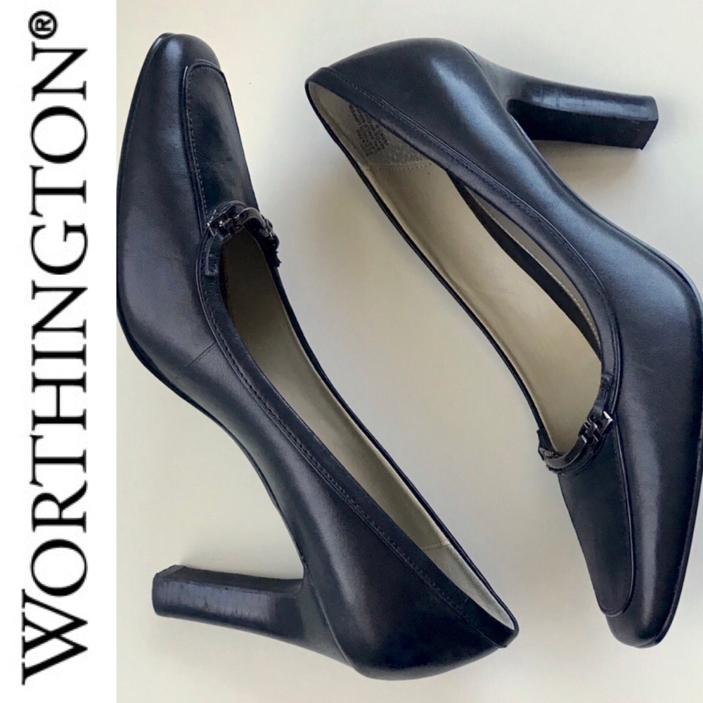 WORTHINGTON Leather Heels (8.5)